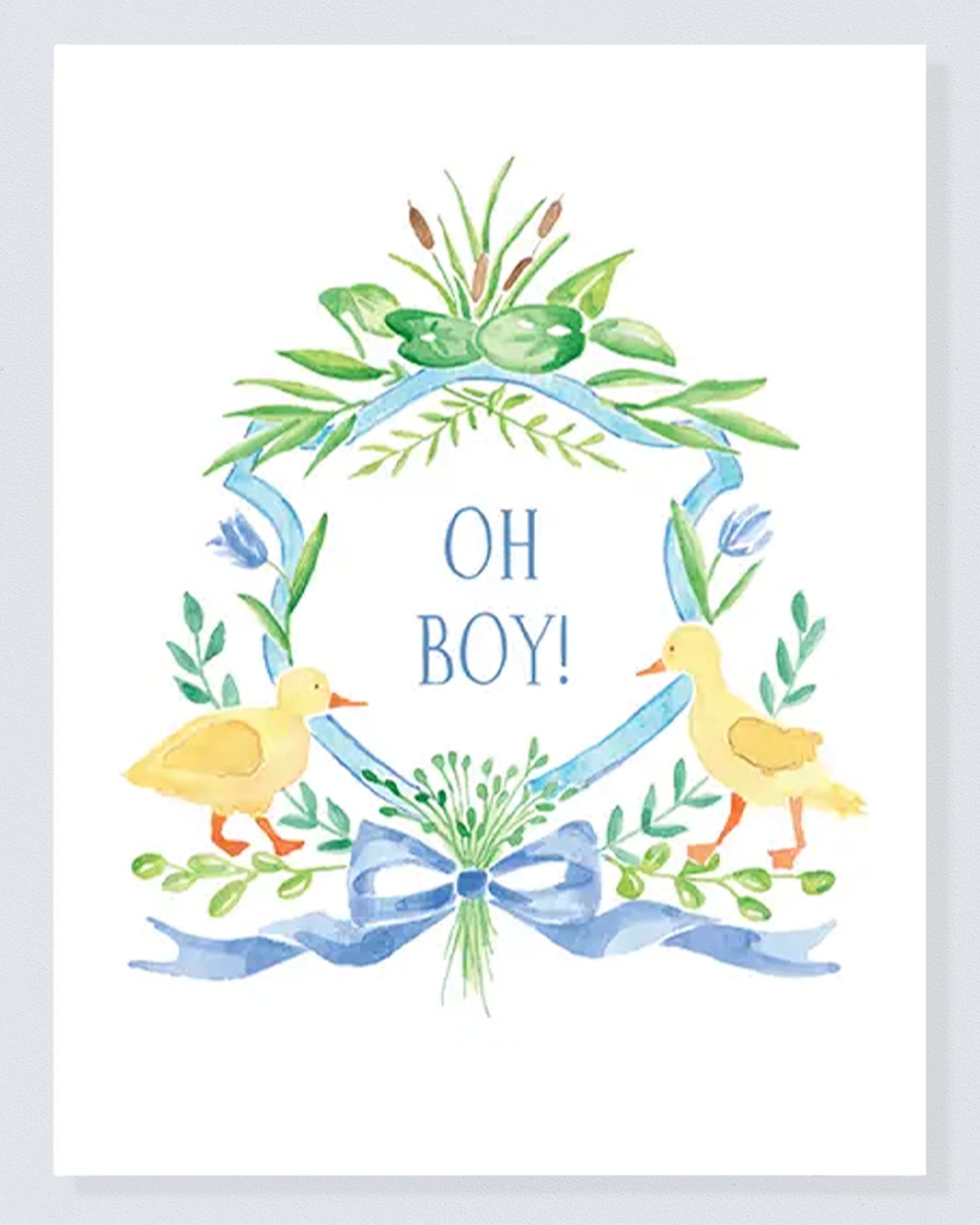 Oh Boy Ducklings Card